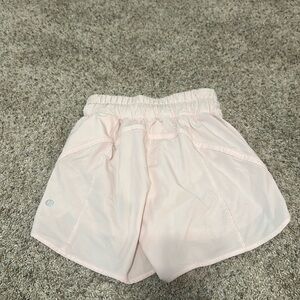 Lululemon Swift Fabric High-Rise Lined Running Track Shorts, 5 inch, size 2.